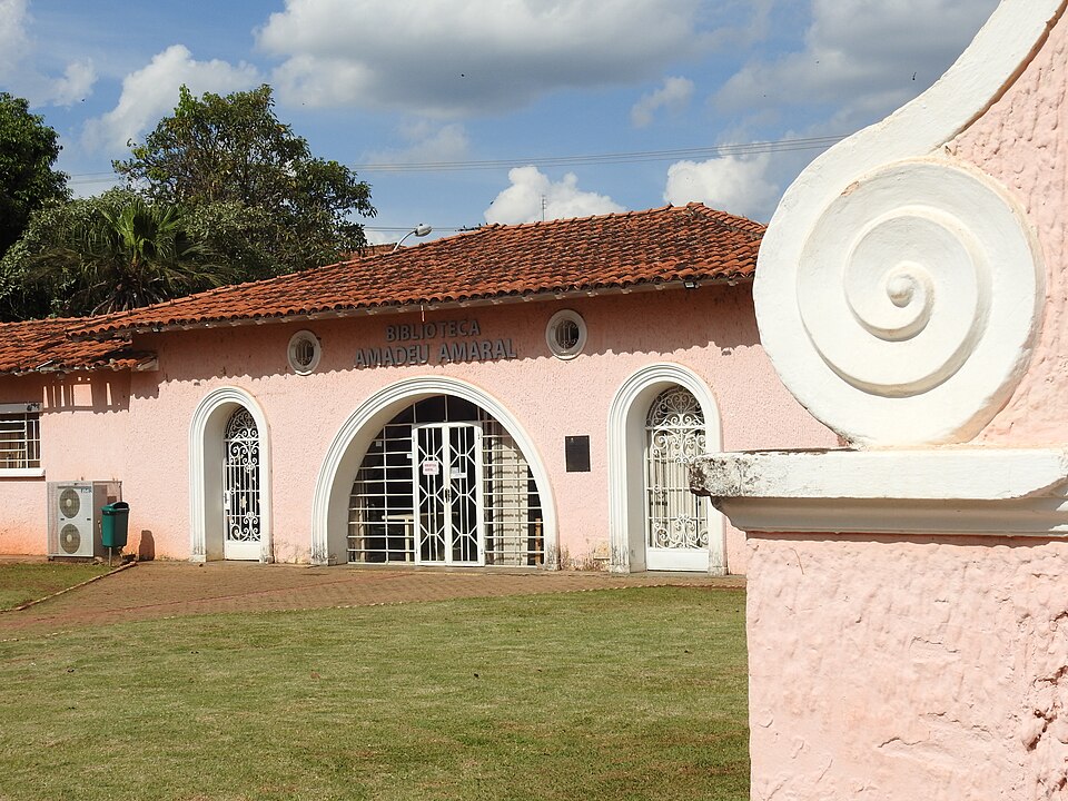 A photograph of Praça Amadeu Amaral