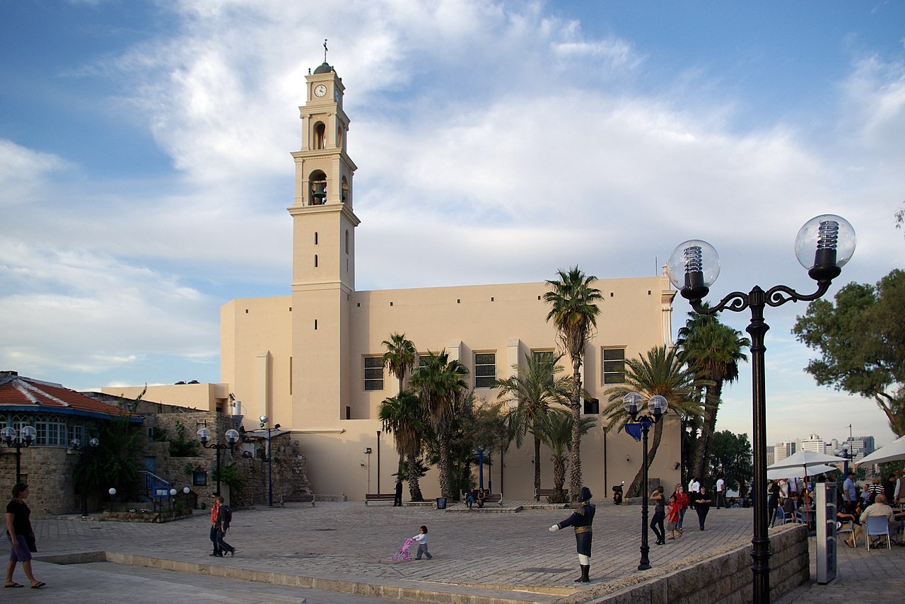 A photograph of Old Jaffa