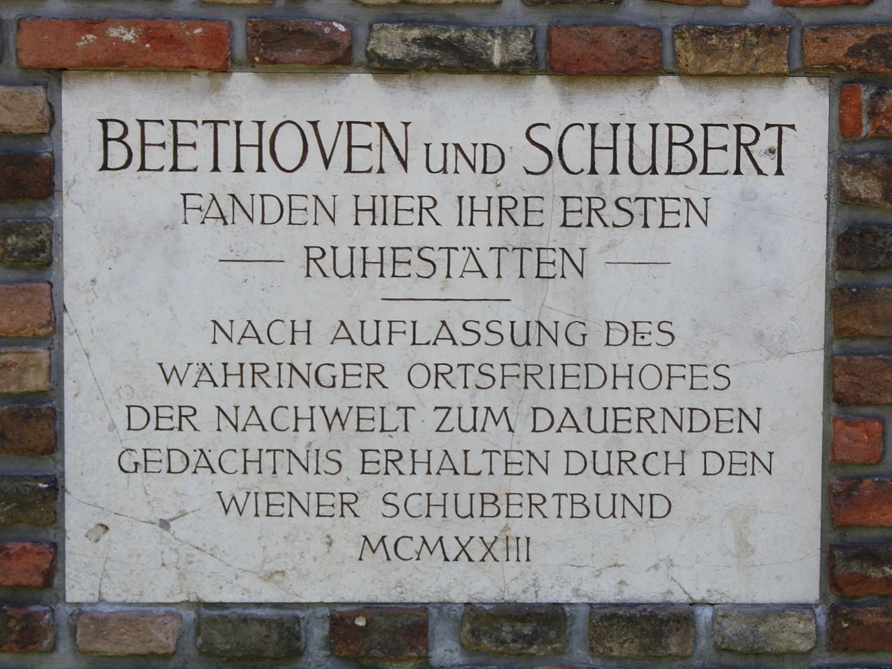 Beethoven und Schubert