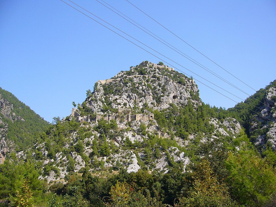 A photograph of Alara Castle