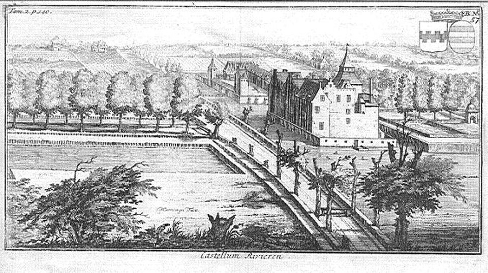 A photograph of Rivieren Castle