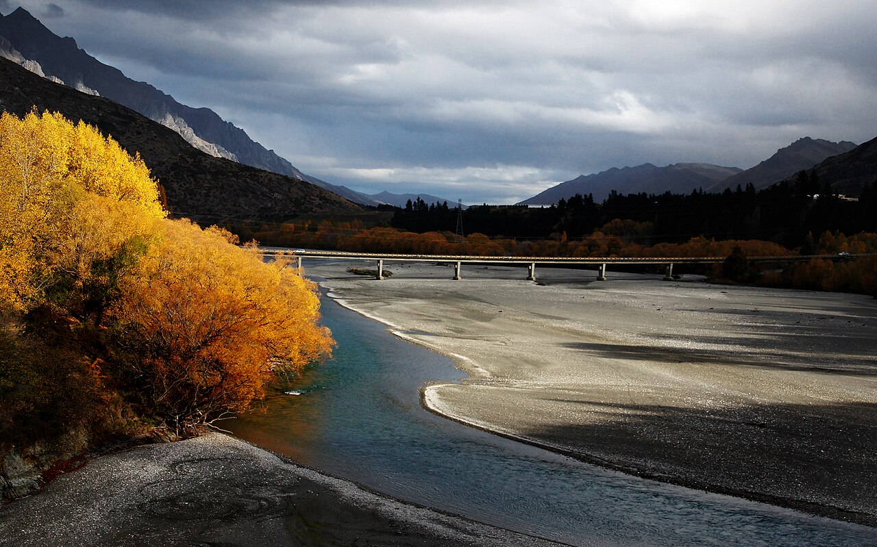 Una fotografia di Shotover River
