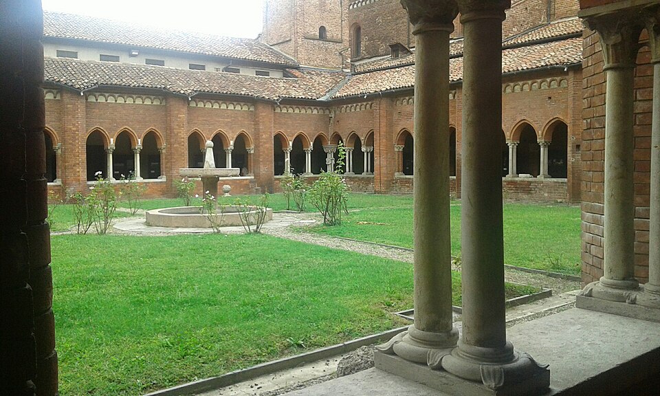 A photograph of Chiaravalle Abbey