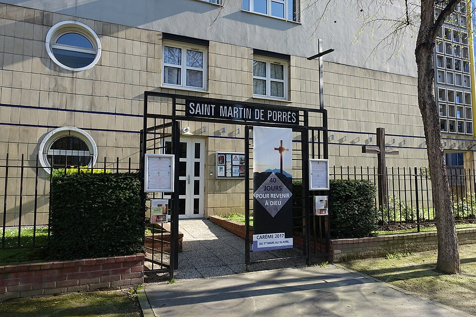 A photograph of chapelle Saint-Martin-de-Porrès de 17e arrondissement de Paris