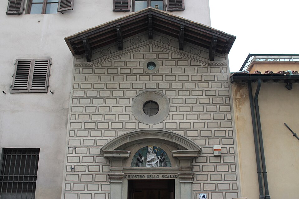A photograph of Cloister of the Scalzo