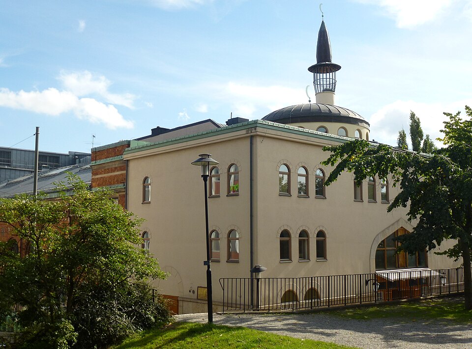 A photograph of Stockholm Mosque