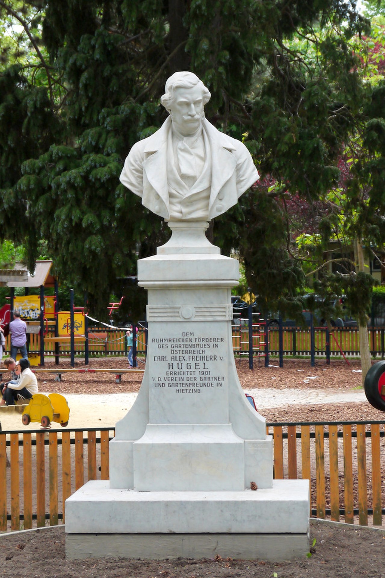 Uma fotografia de Hügeldenkmal