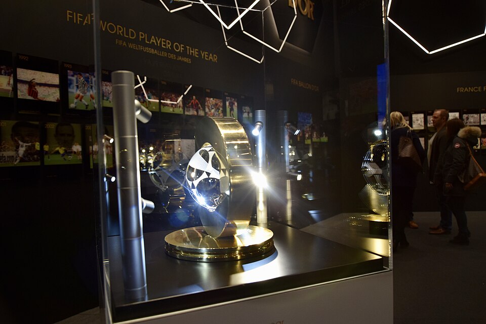 A photograph of FIFA Museum