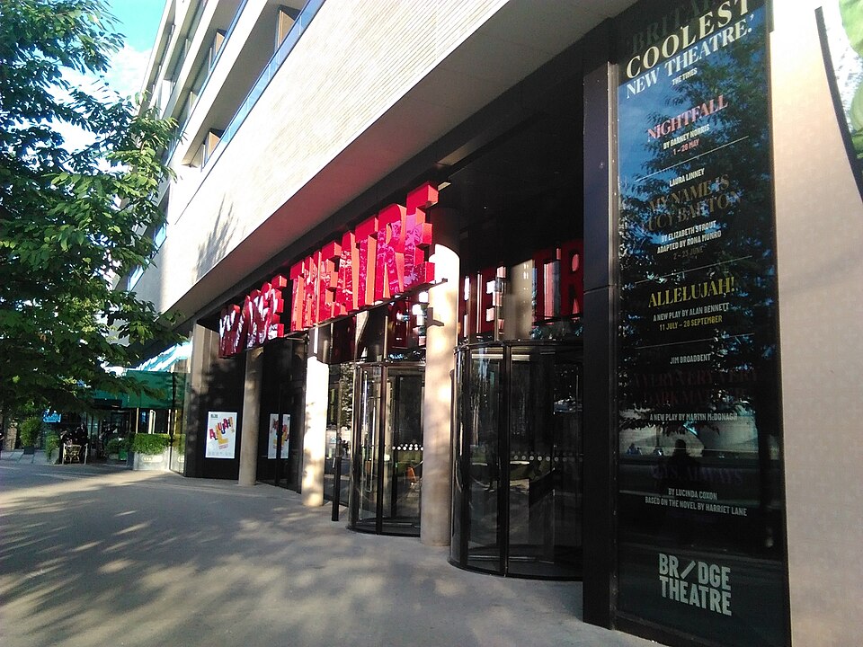 A photograph of Bridge Theatre