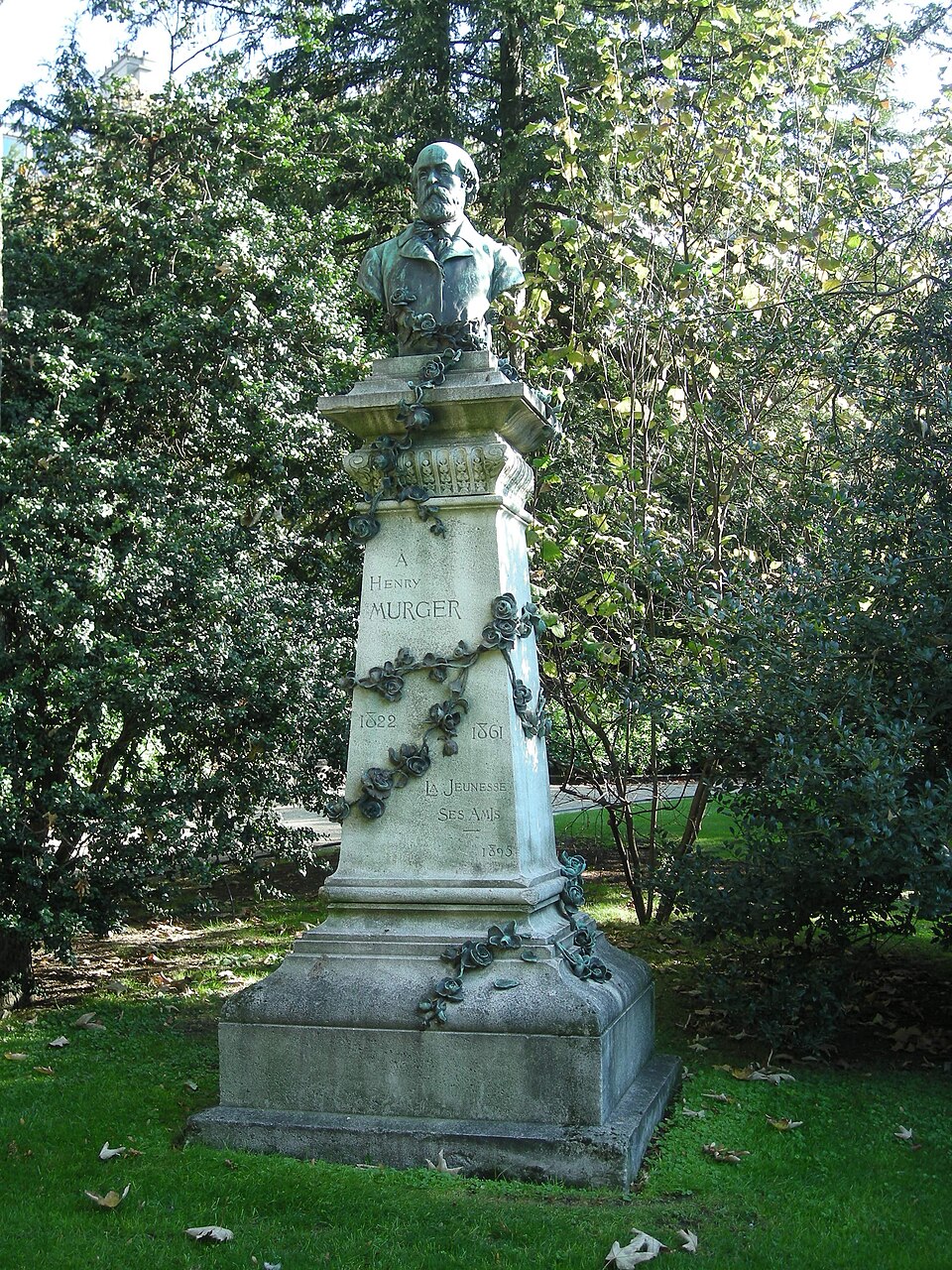 A photograph of Henry Murger