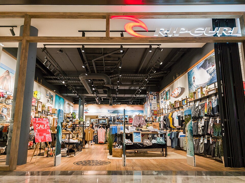 A photograph of Rip Curl