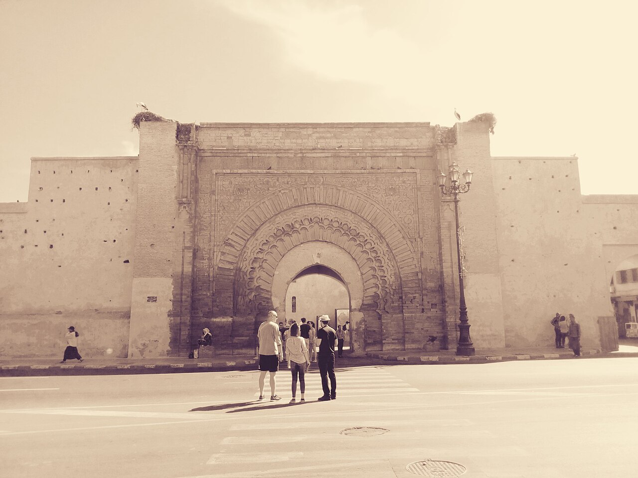 A photograph of Bab Agnaou