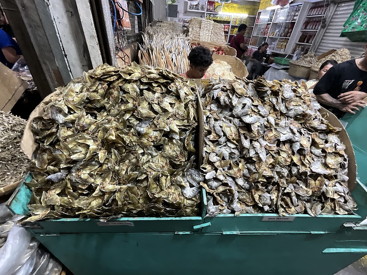 A photograph of Cebu City Fish Market