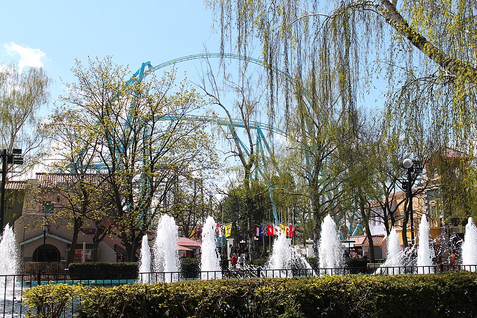 A photograph of Canada's Wonderland