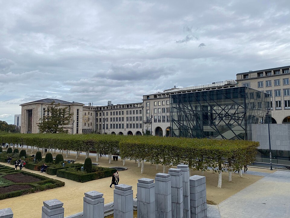 A photograph of Garden of the Mont des Arts