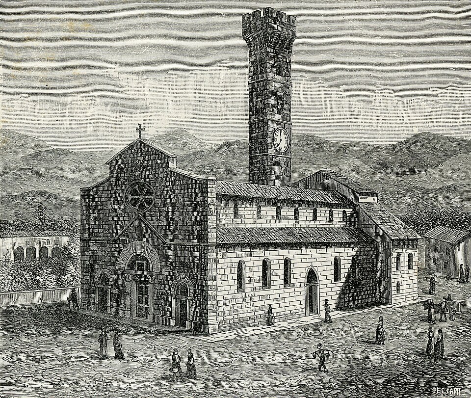 A photograph of Fiesole Cathedral