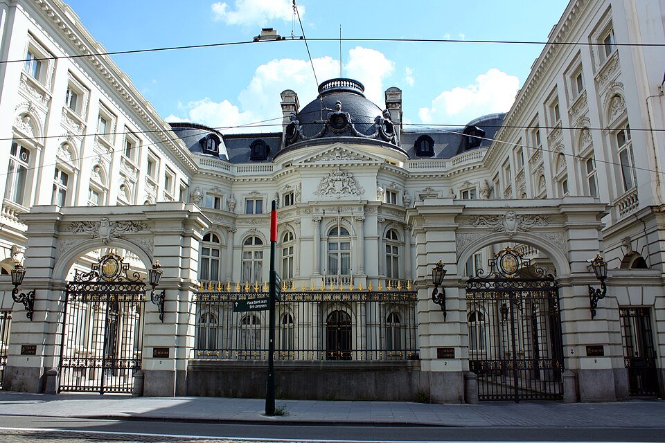 A photograph of Palace of the Count of Flanders