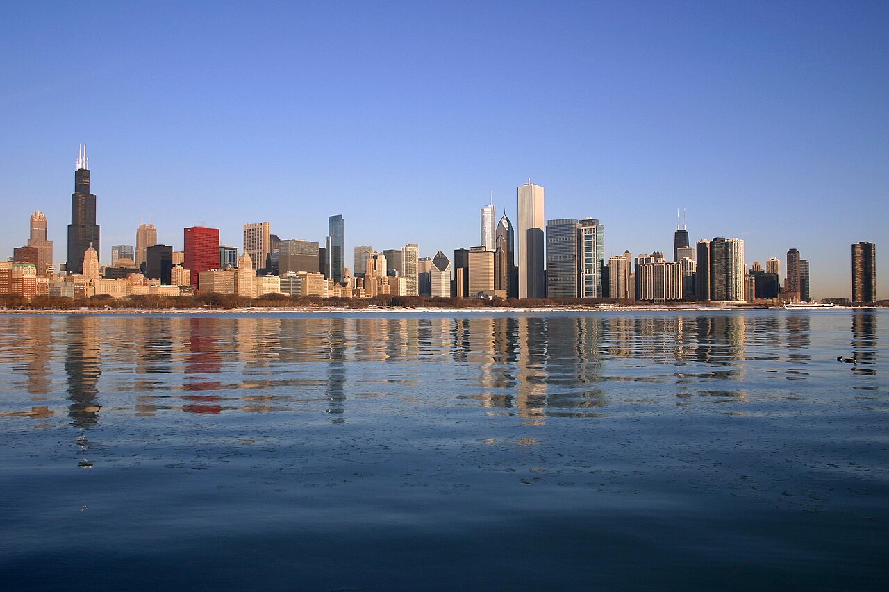 A photograph of Chicago