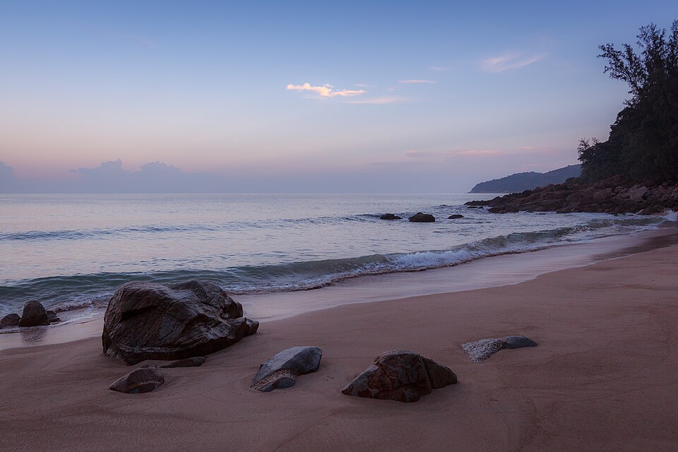 A photograph of Banana beach