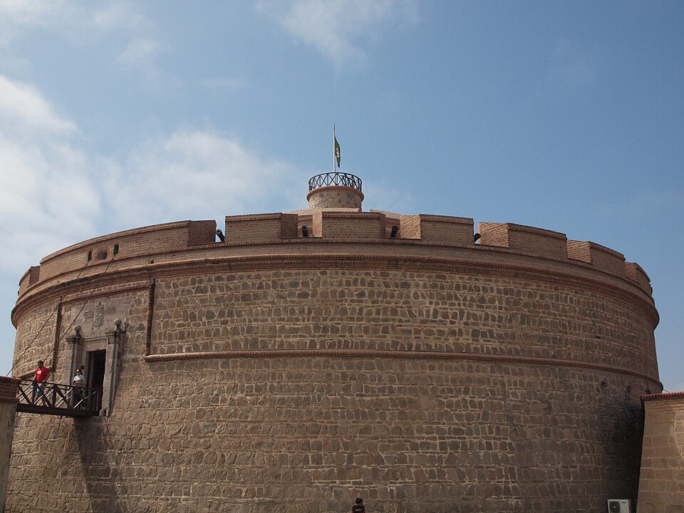 A photograph of Real Felipe Fortress