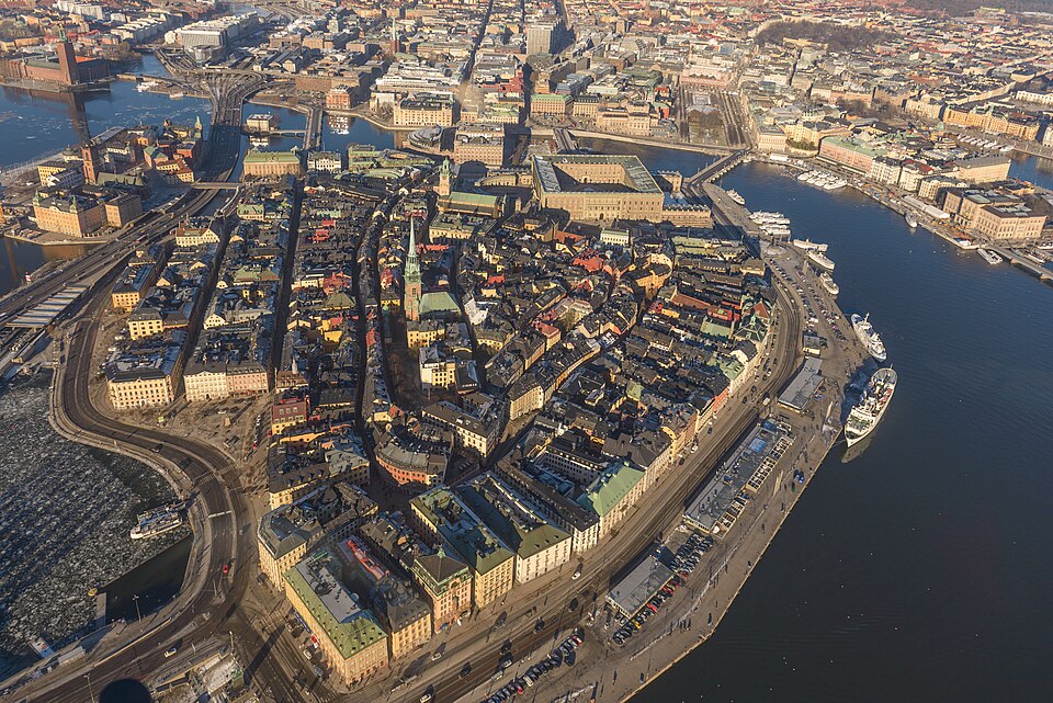 A photograph of Gamla stan