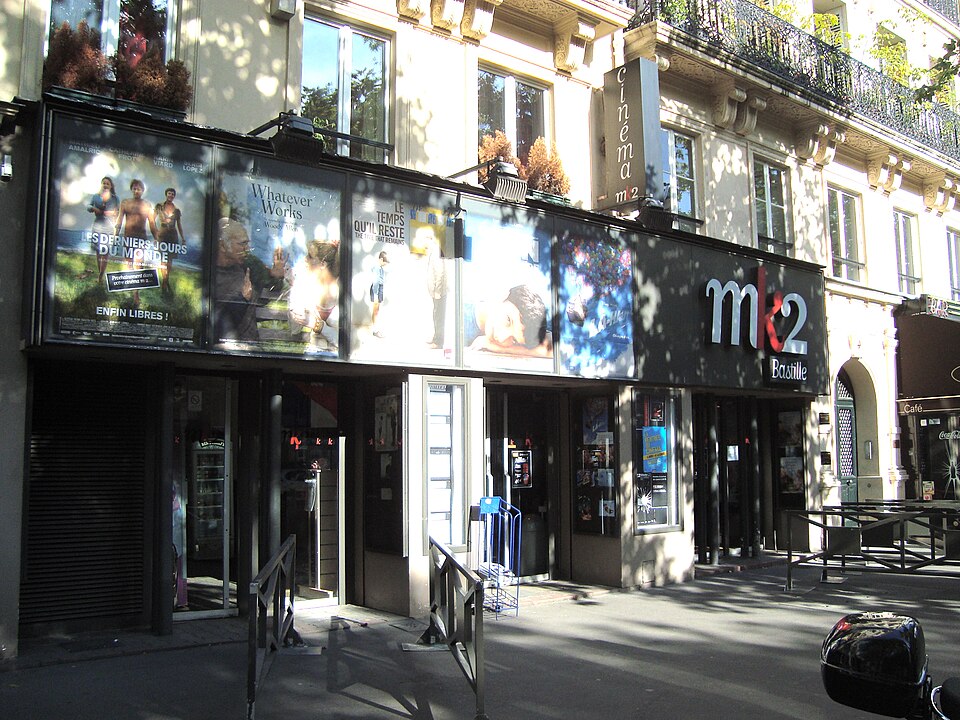 A photograph of mk2 Bastille