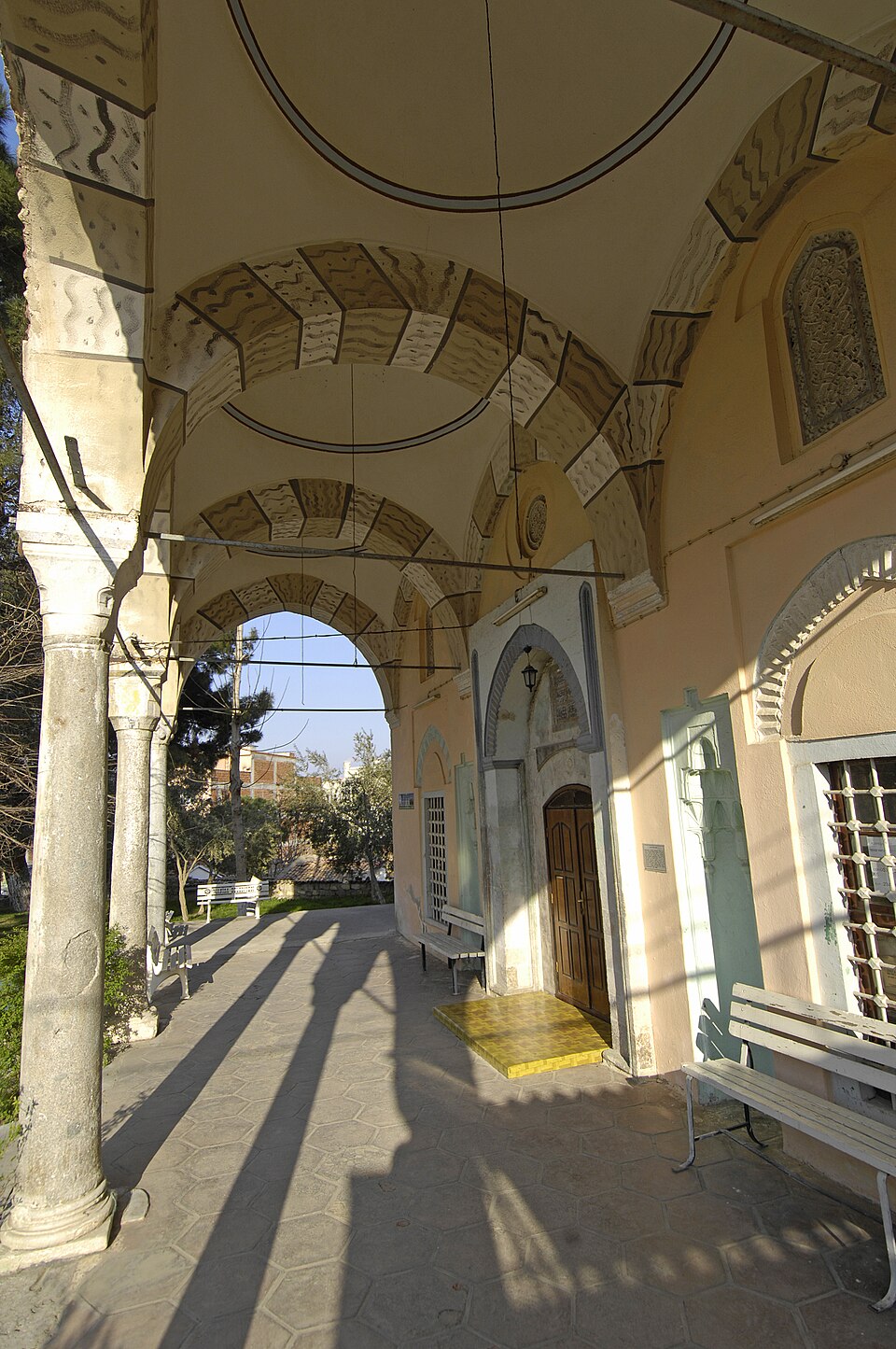 A photograph of Lale Paşa Camii