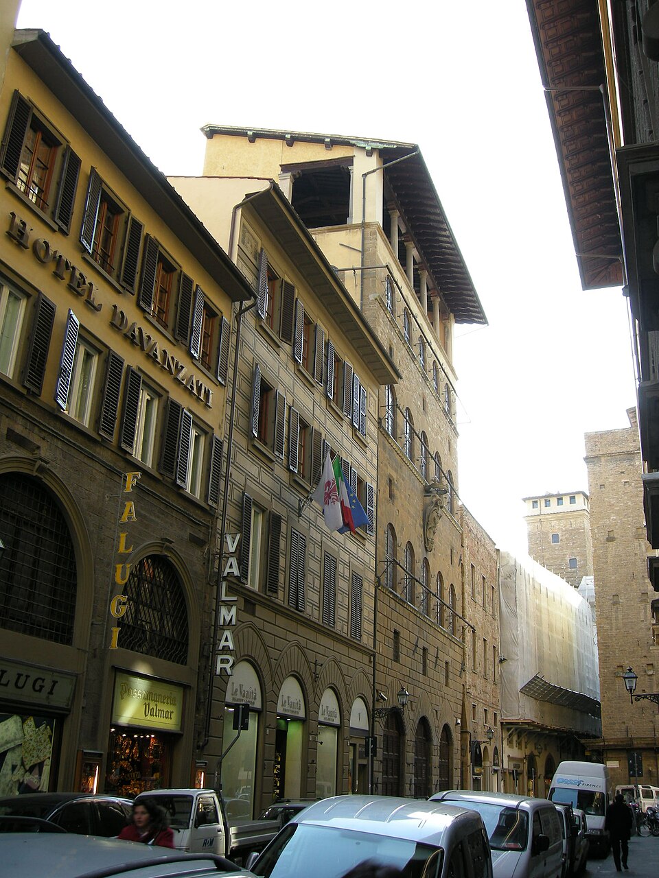 A photograph of Palazzo Davanzati