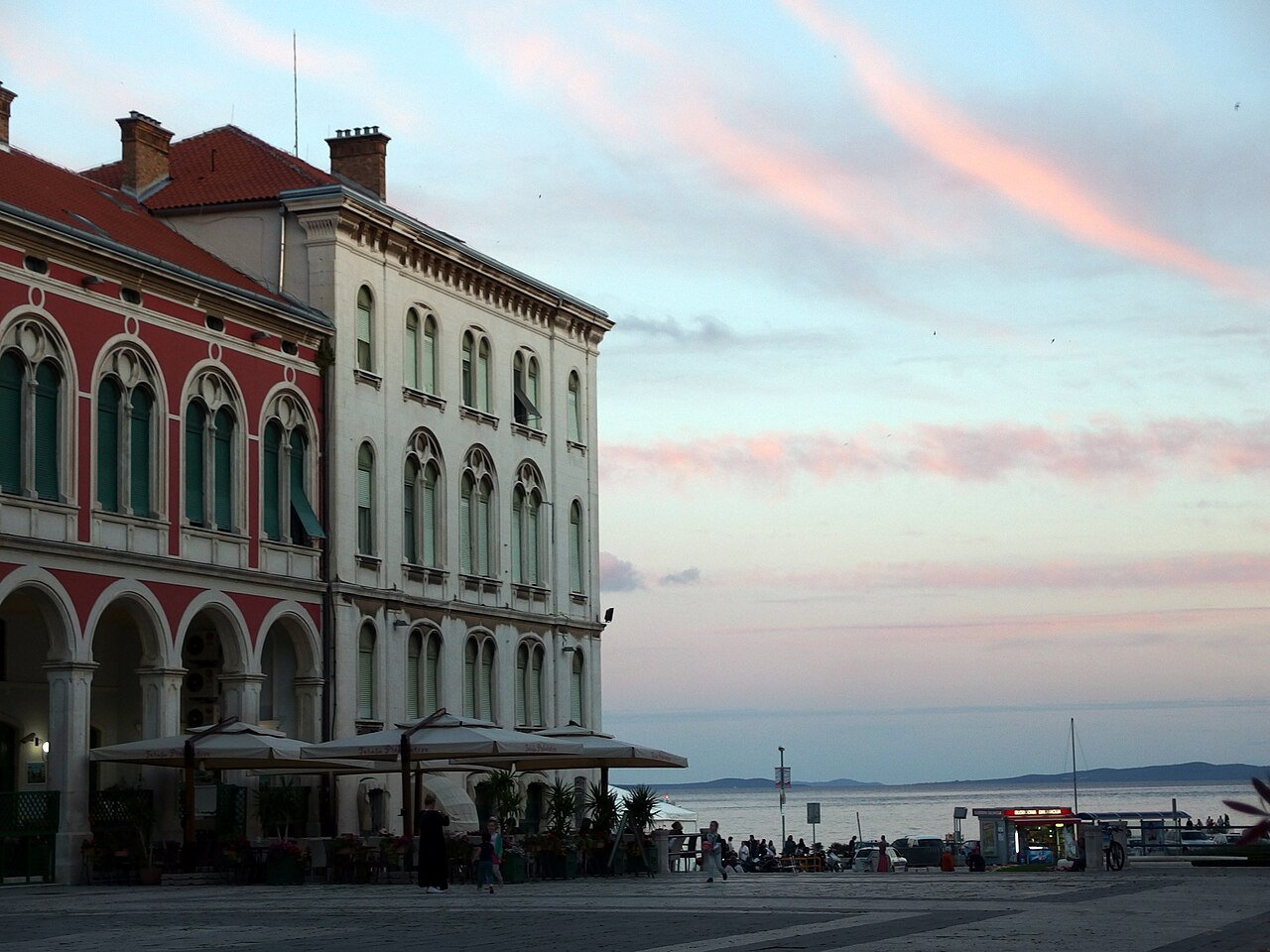 A photograph of Republic Square