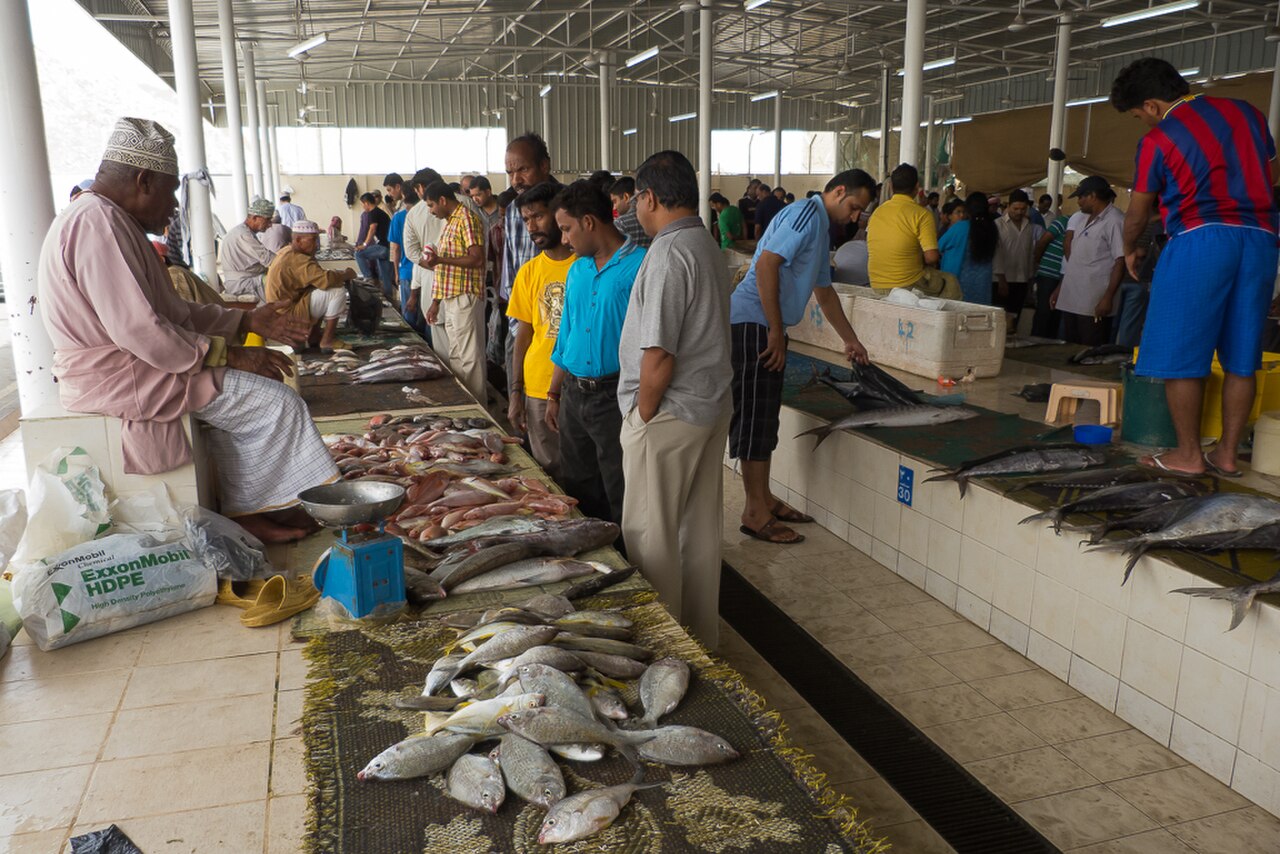 A photograph of Fish Souk (Market)