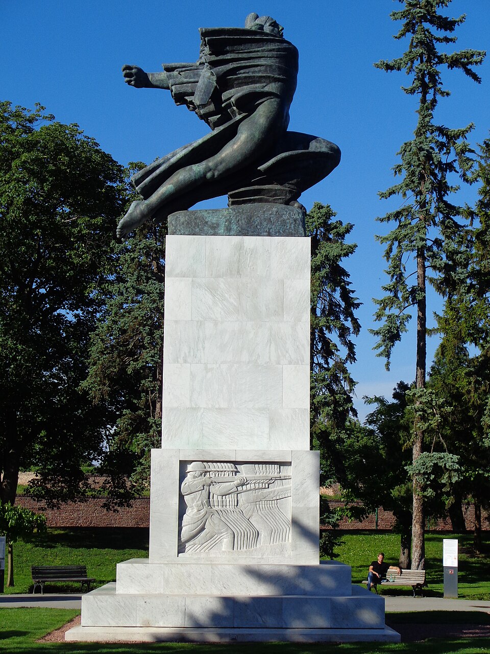 A photograph of Monument of Gratitude to France