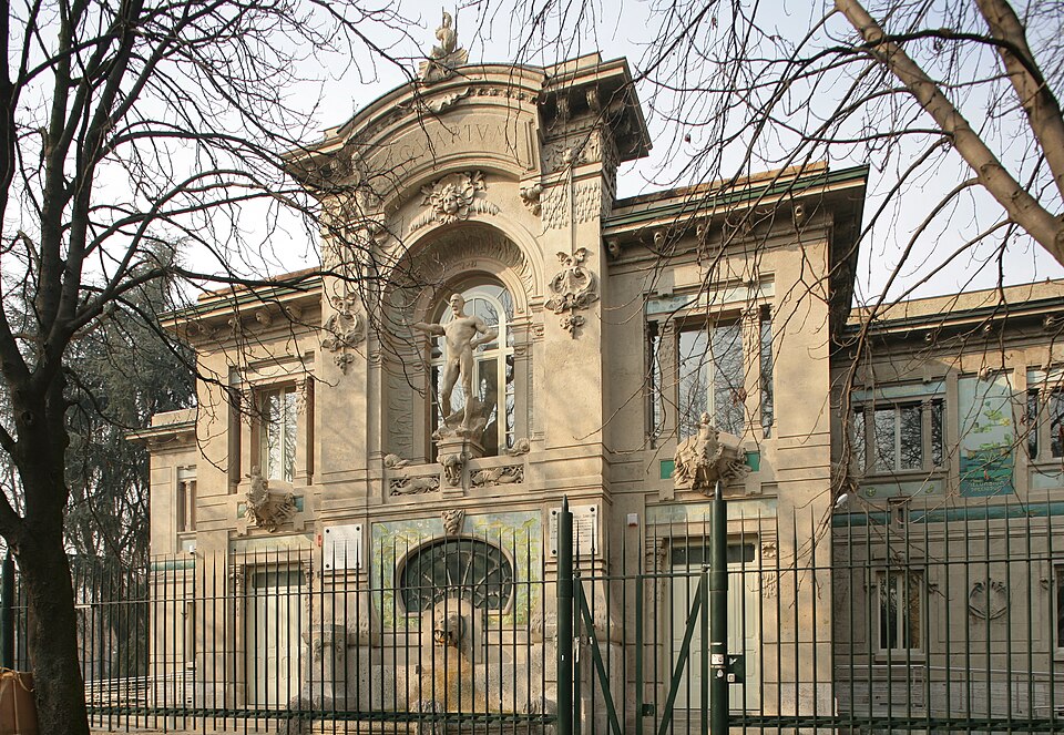 A photograph of Civic Aquarium of Milan