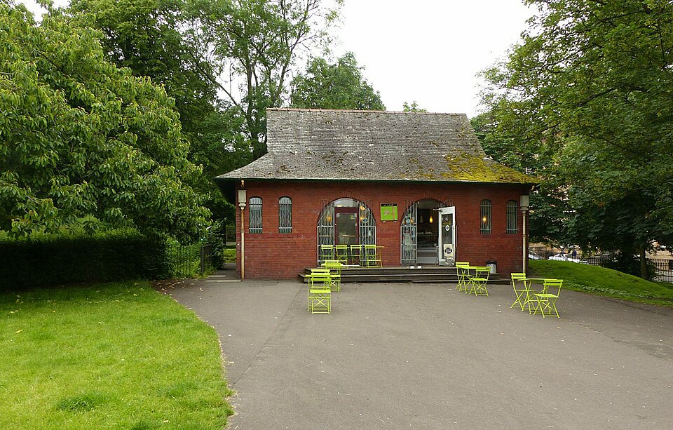 A photograph of Kelvingrove Park