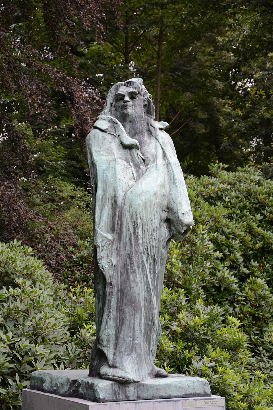 A photograph of Monument to Balzac