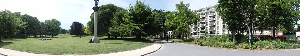 A photograph of parc Montsouris