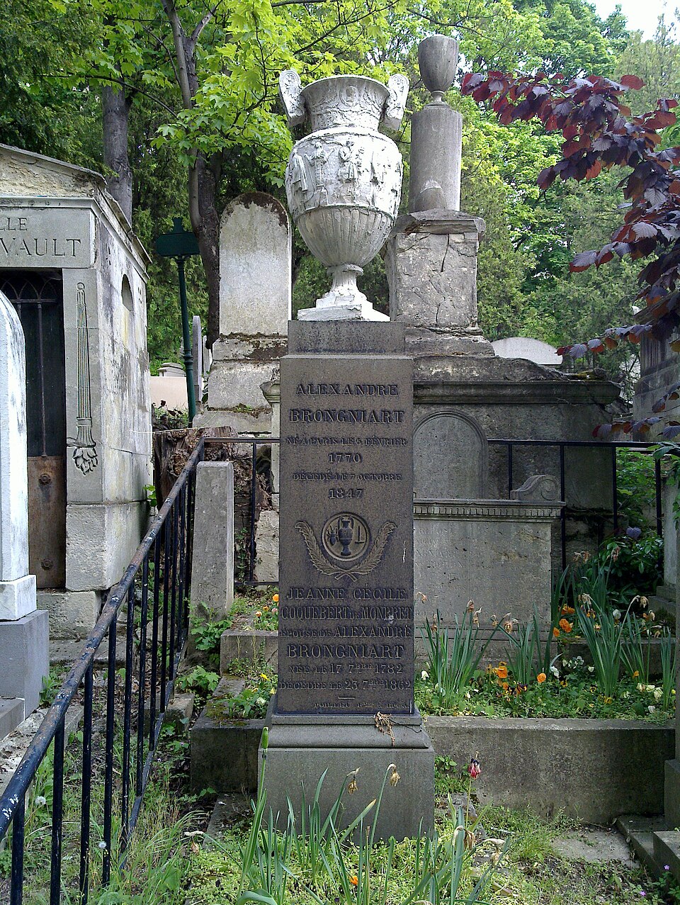 A photograph of Grave of Alexandre Brongniart
