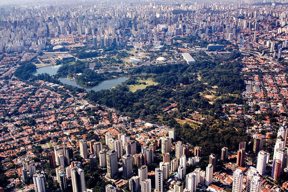 A photograph of Ibirapuera Park