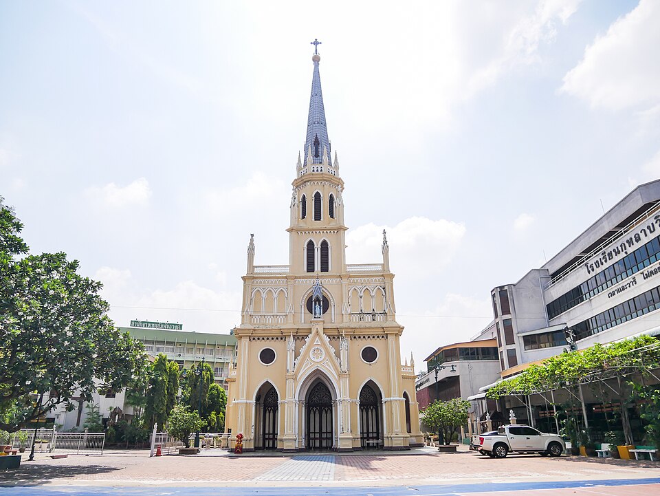 A photograph of Holy Rosary Church
