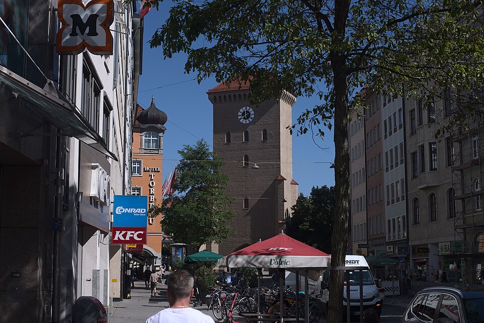 A photograph of Isartor