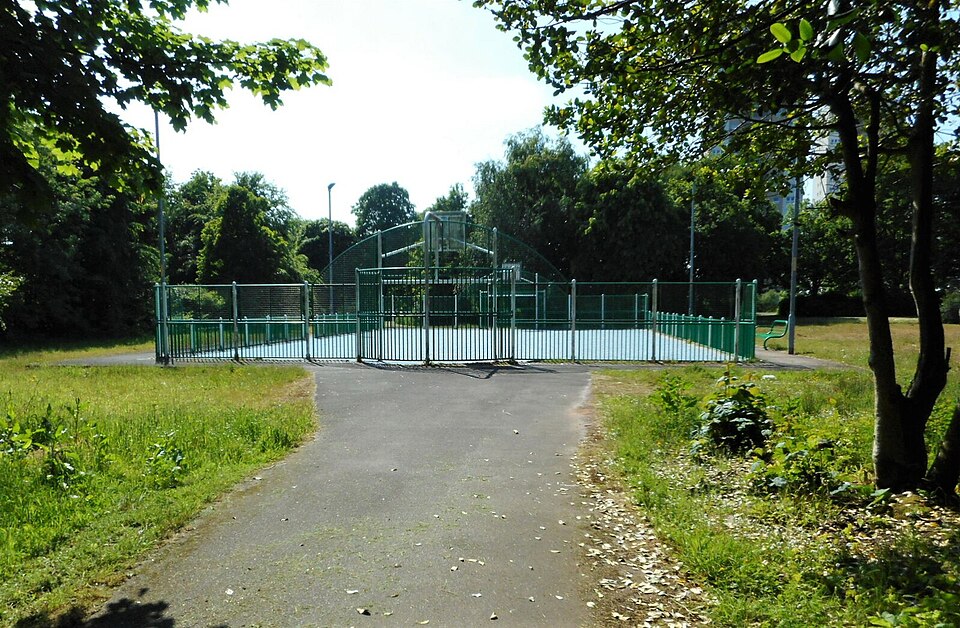 A photograph of Springburn Park