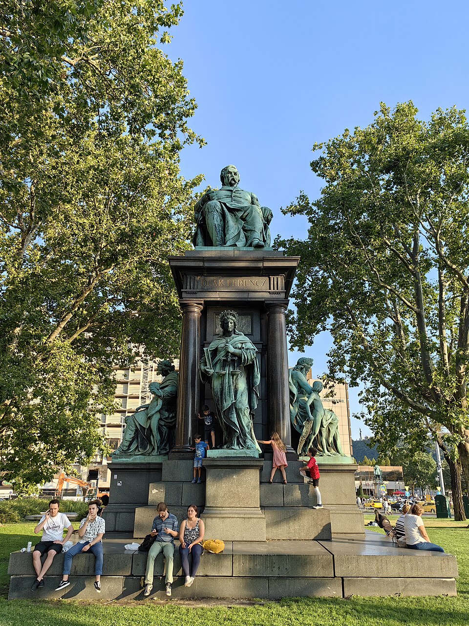 A photograph of Deák Ferenc