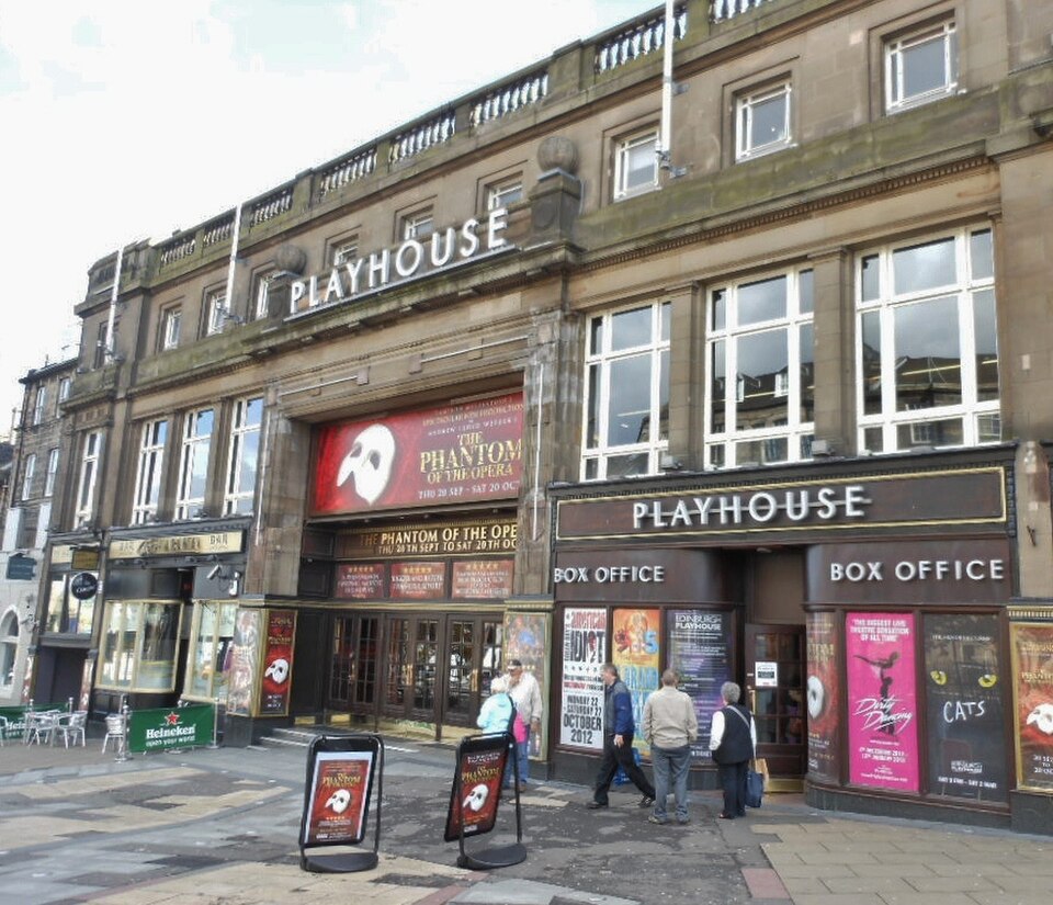 A photograph of Edinburgh Playhouse
