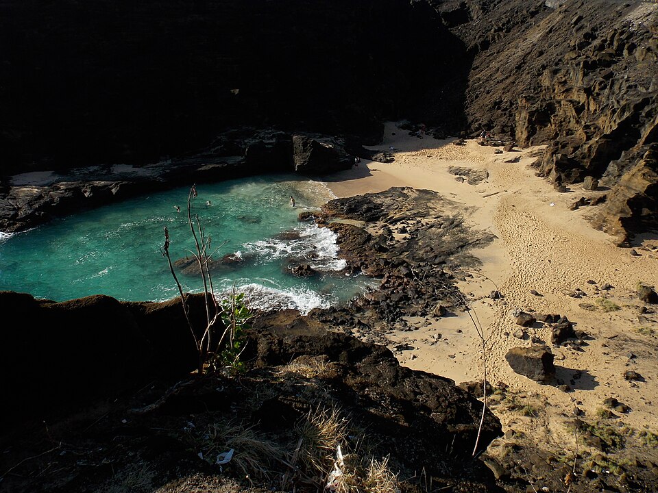 A photograph of Halona Beach Cove