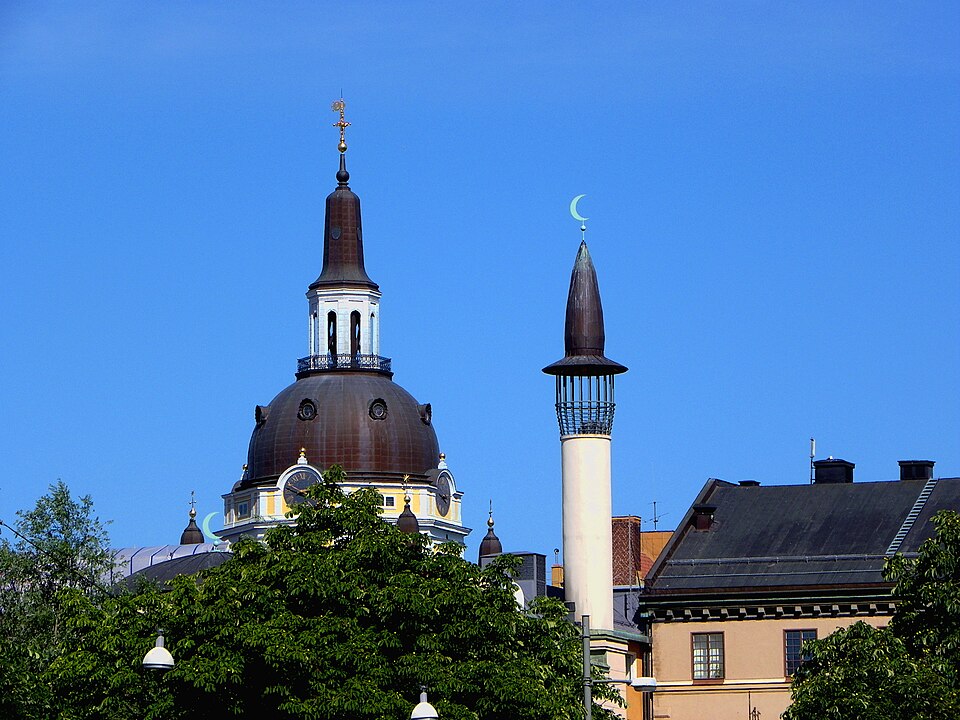 A photograph of Stockholm Mosque