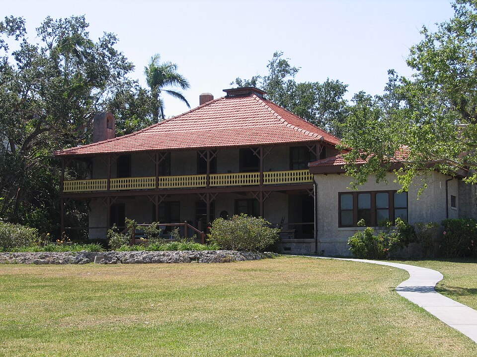 A photograph of The Barnacle Historic State Park