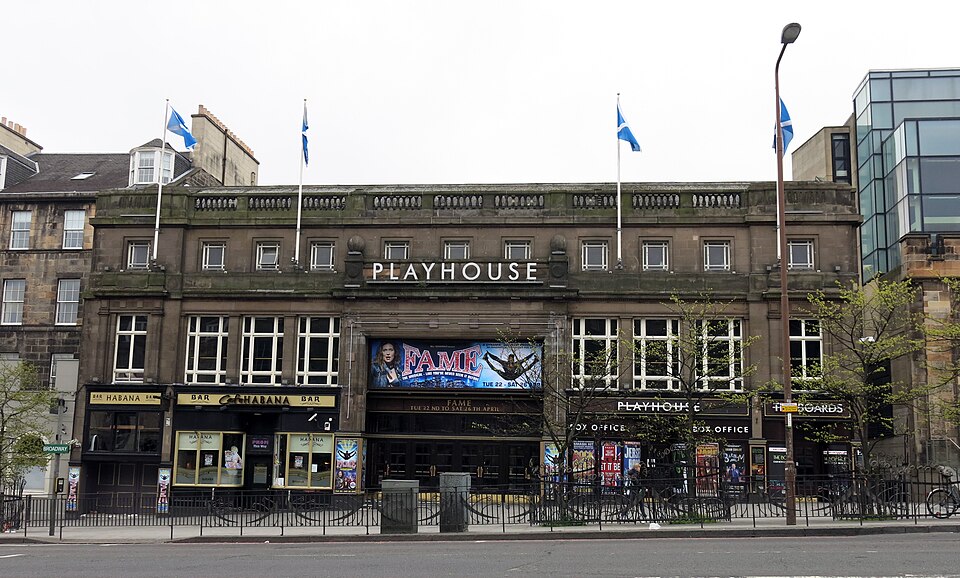 A photograph of Edinburgh Playhouse
