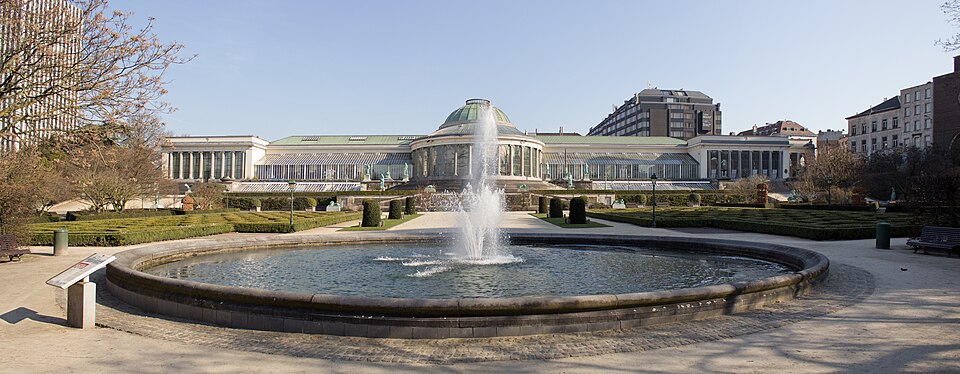 A photograph of Botanical Garden of Brussels