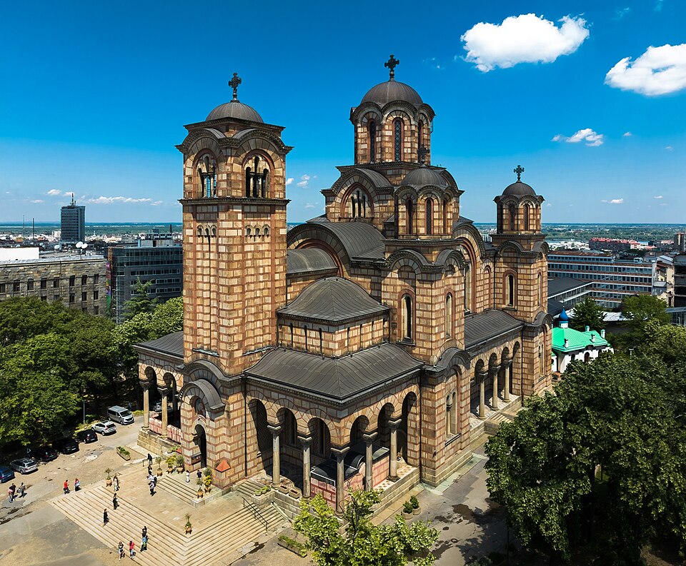 A photograph of St. Mark's Church