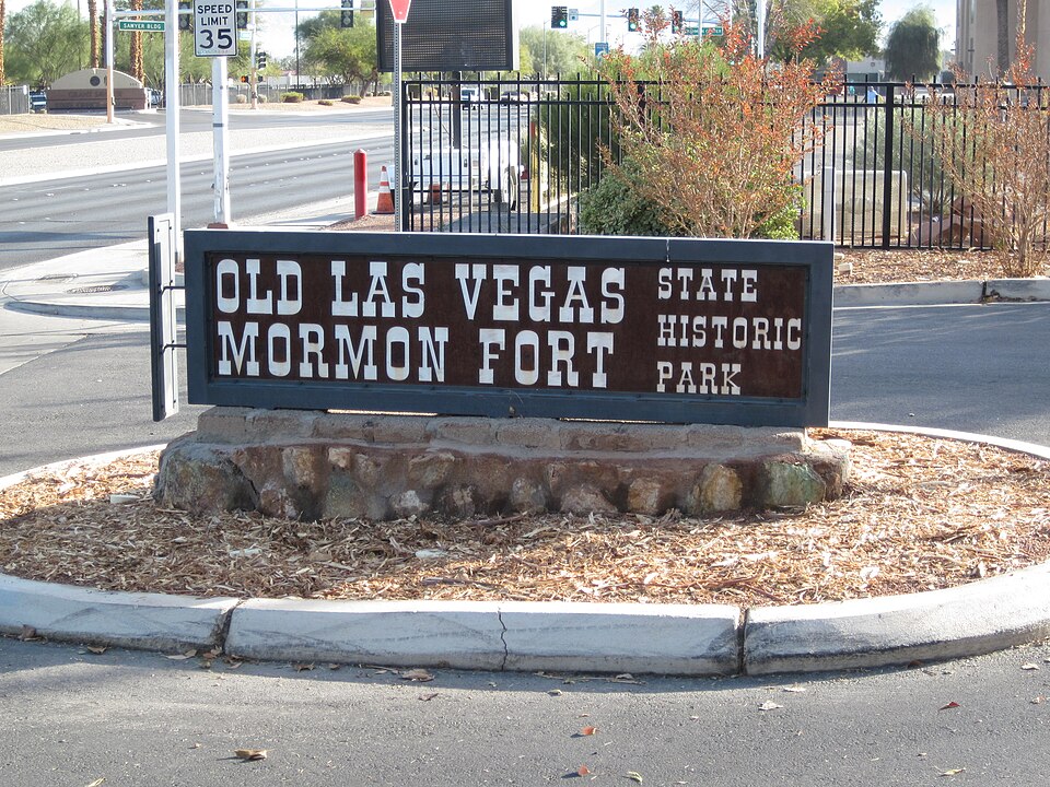 A photograph of Old Las Vegas Fort State Historical Park