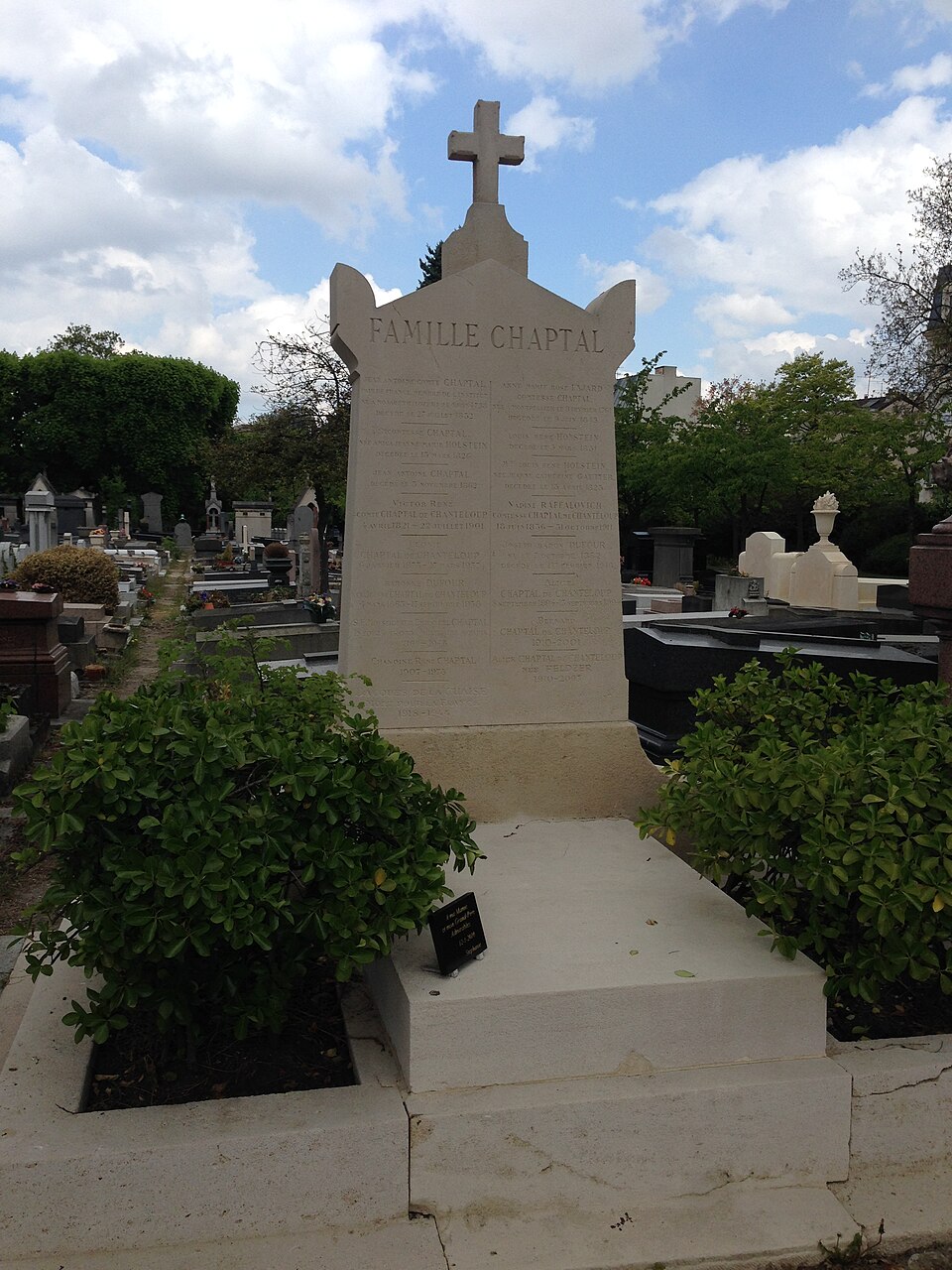 A photograph of Grave of Chaptal